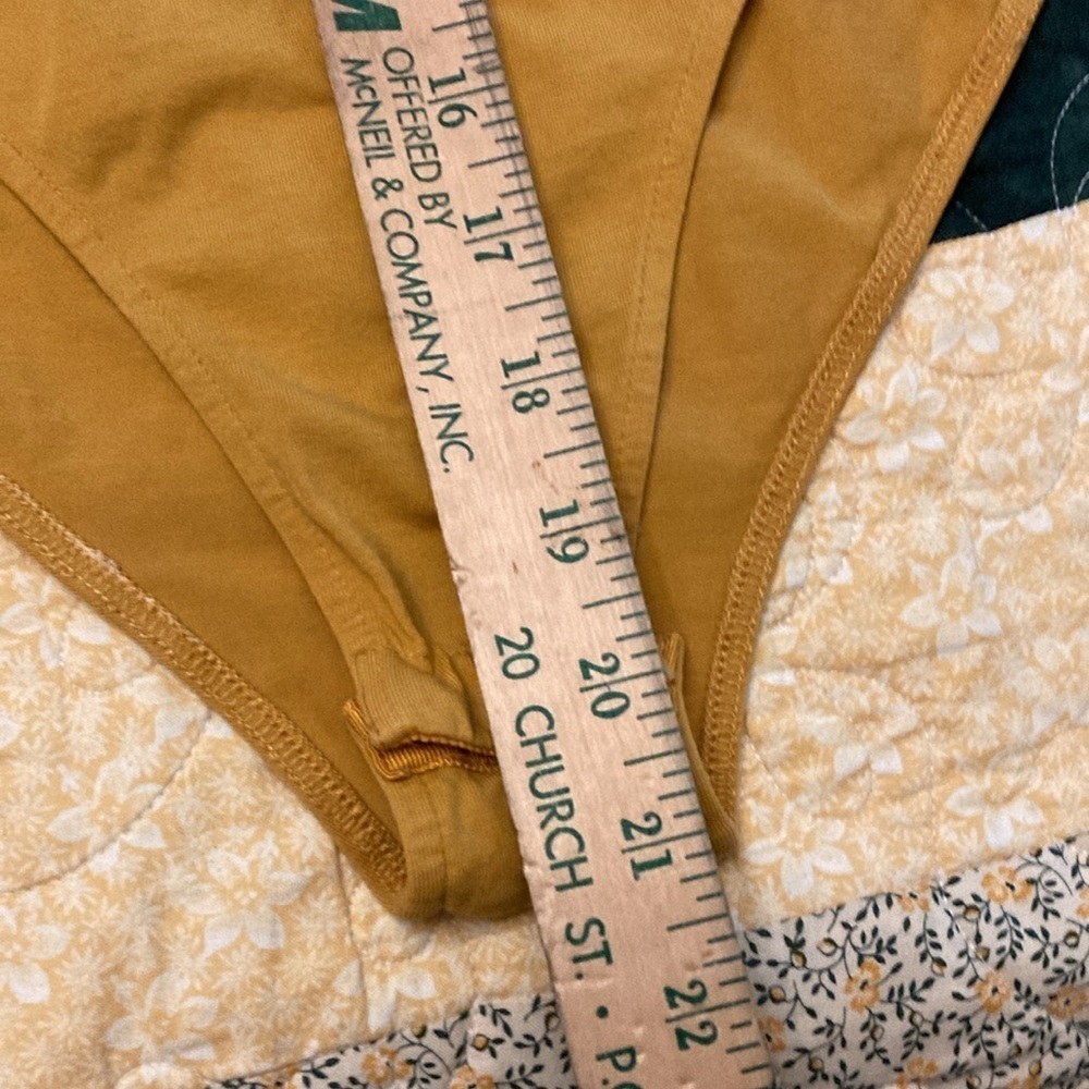 Abound scoop neck women’s bodysuit XL golden yellow - Picture 6 of 7